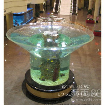 【江蘇亞克力魚缸工廠承接異形魚缸凱旋門水族箱】-