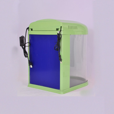 水族器材-廠家批發(fā)魚缸 水族魚缸 觀賞創(chuàng)意子彈頭 迷你玻璃水族箱-水族器材盡在阿.